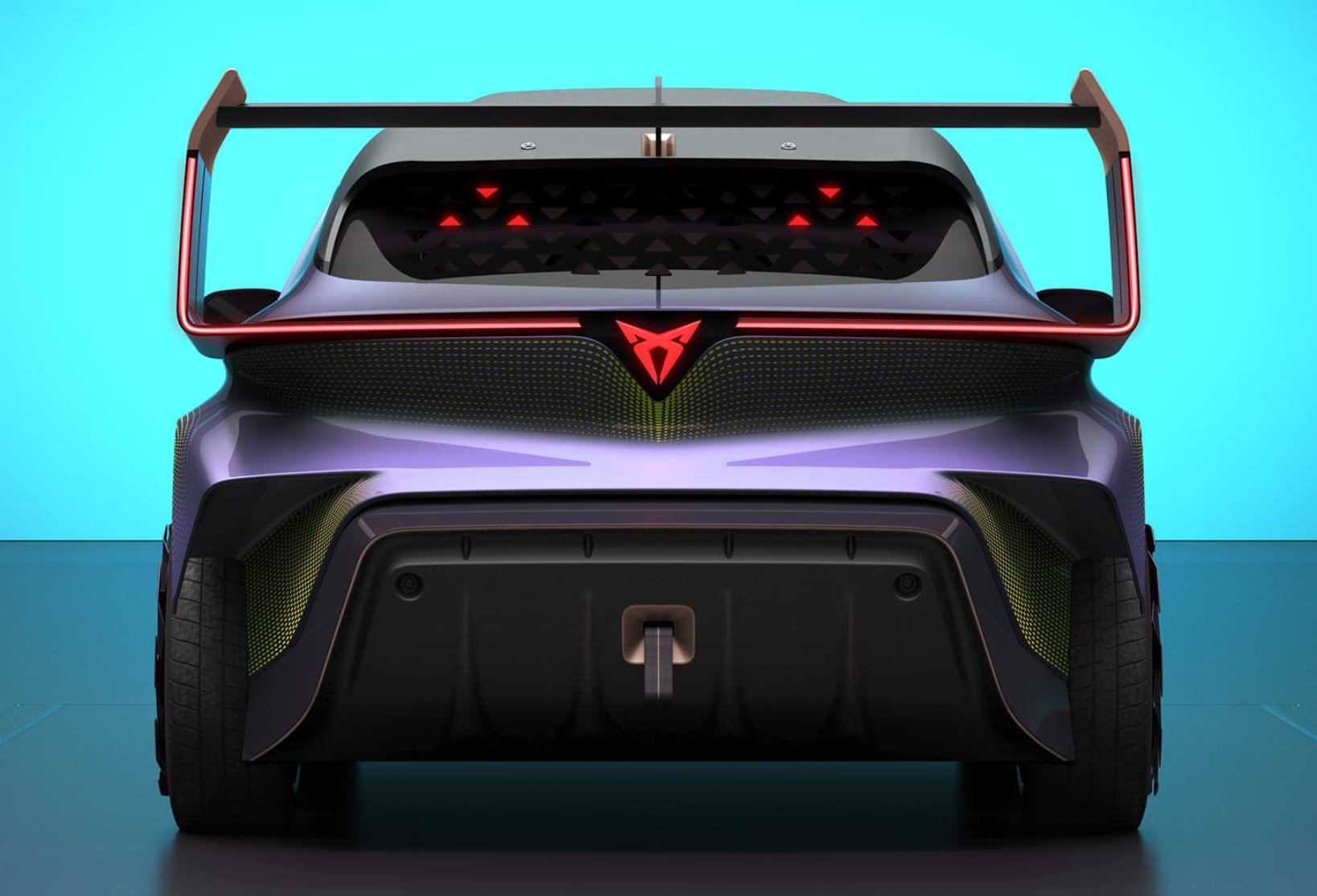 CUPRA UrbanRebel concept car rear view