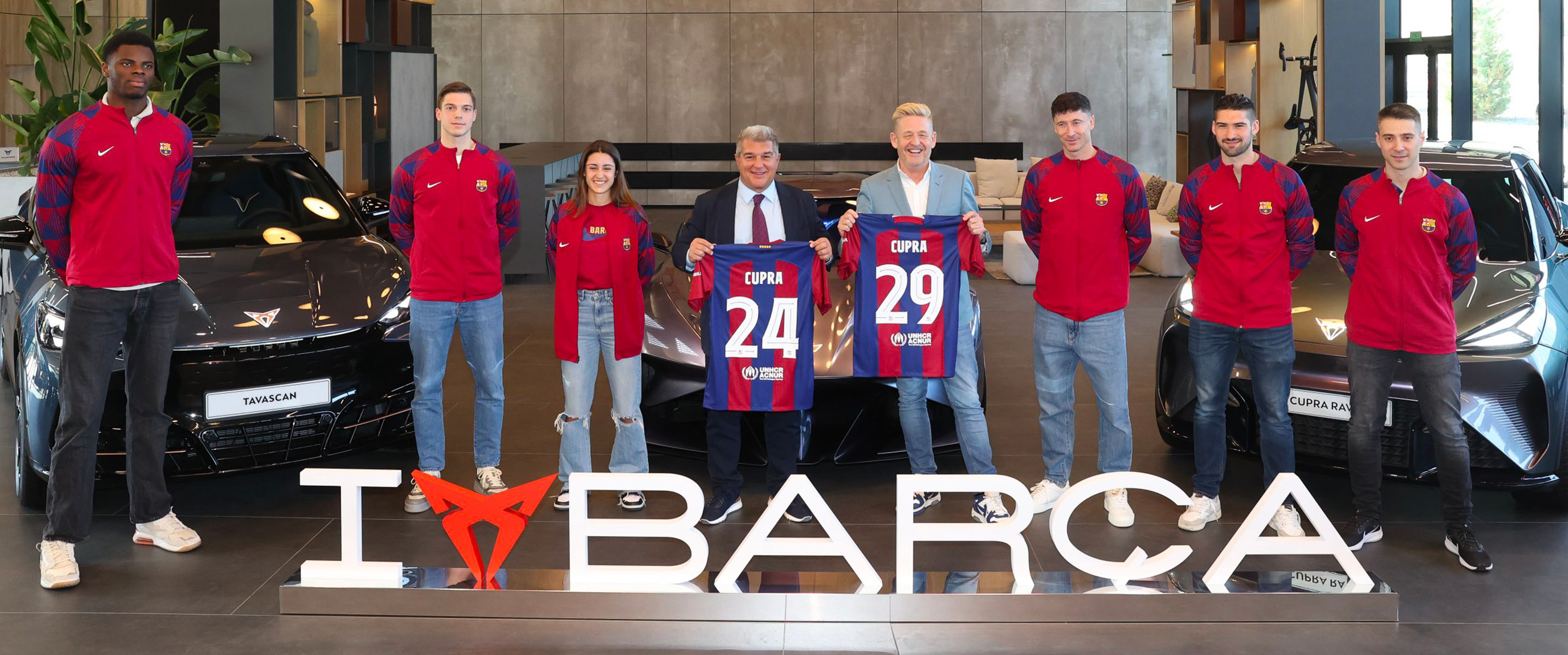 CUPRA e FC Barcelona siglano un’alleanza globale fino al 2029
