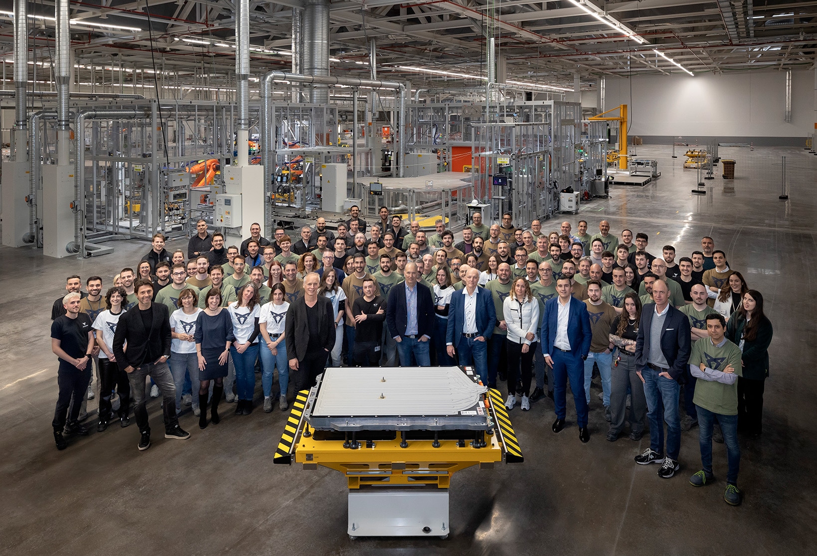Produzione auto elettriche a Martorell