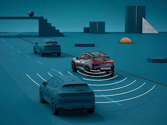 CUPRA Ateca tecnologia side assist