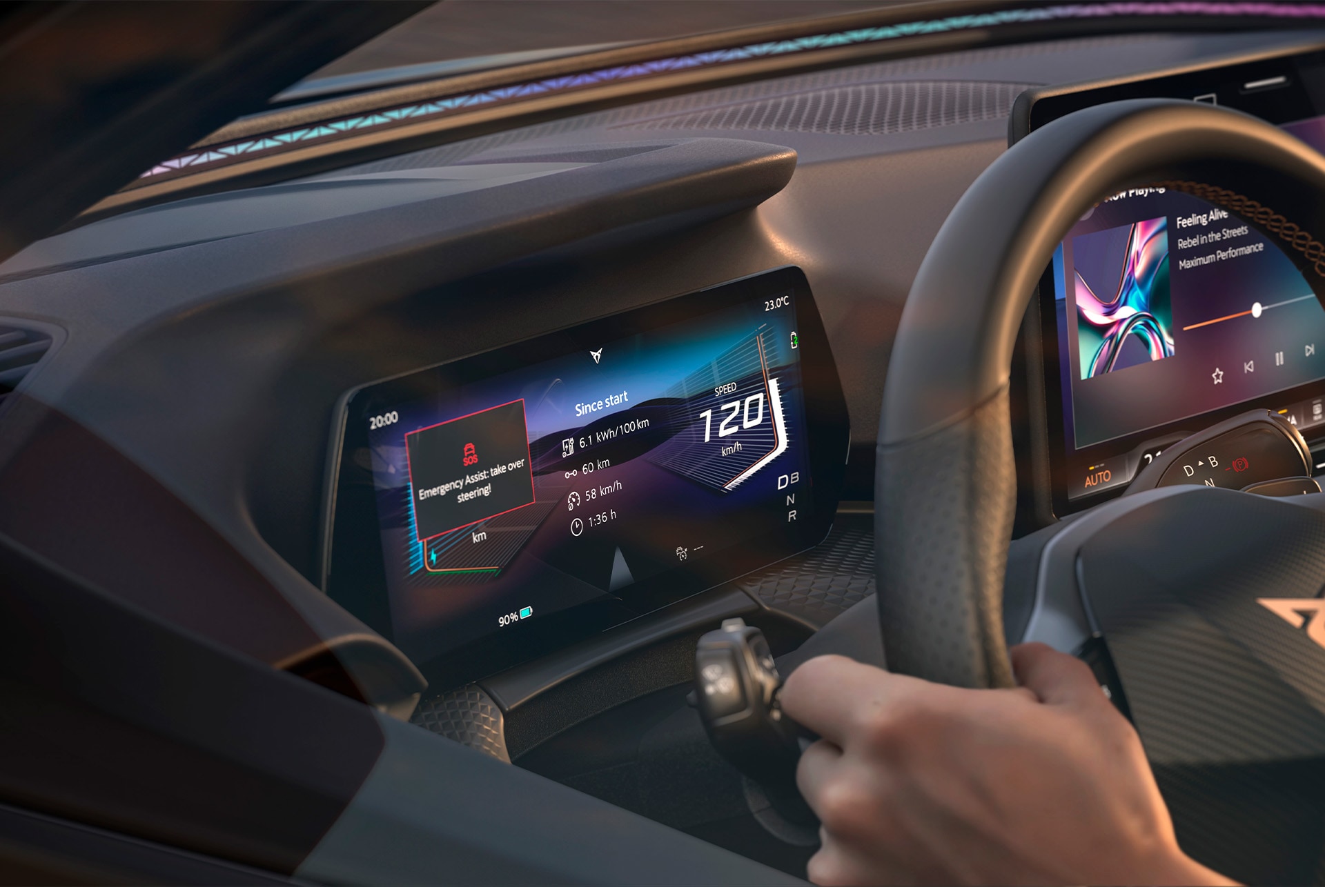 CUPRA Raval 2026: La nostra auto elettrica, design interno ed esterno |  CUPRA