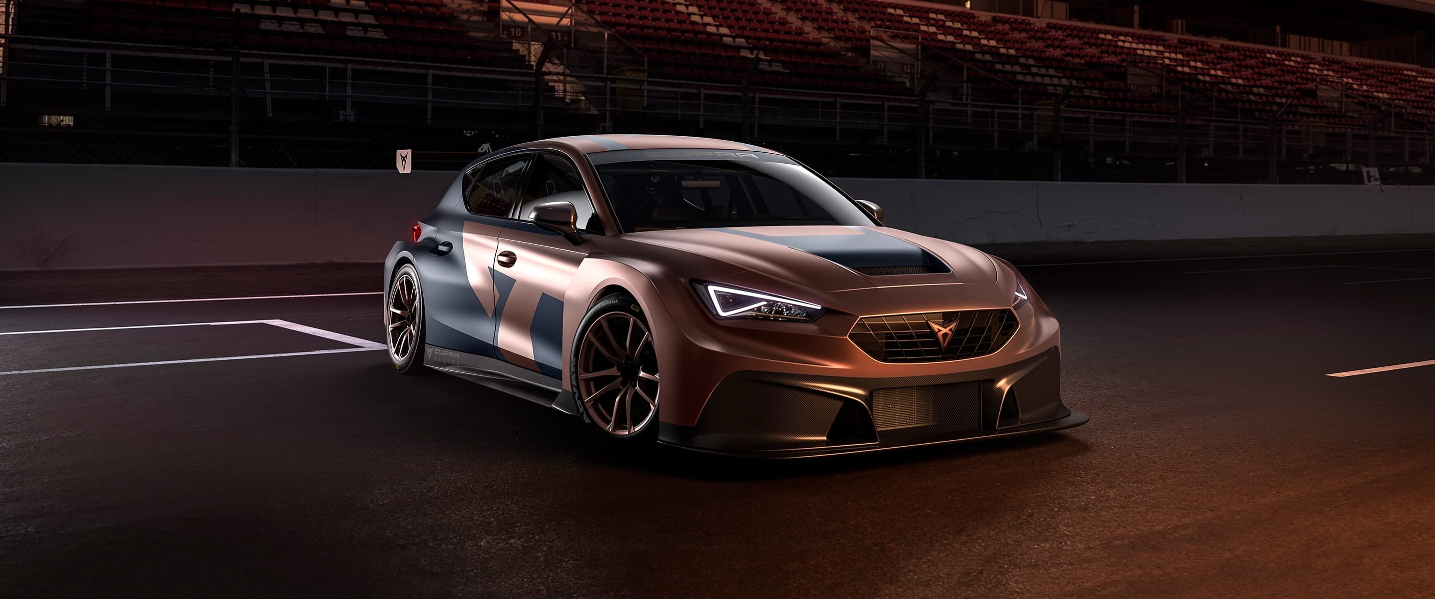 Nuova CUPRA Leon Competición: design della nuova auto da corsa CUPRA