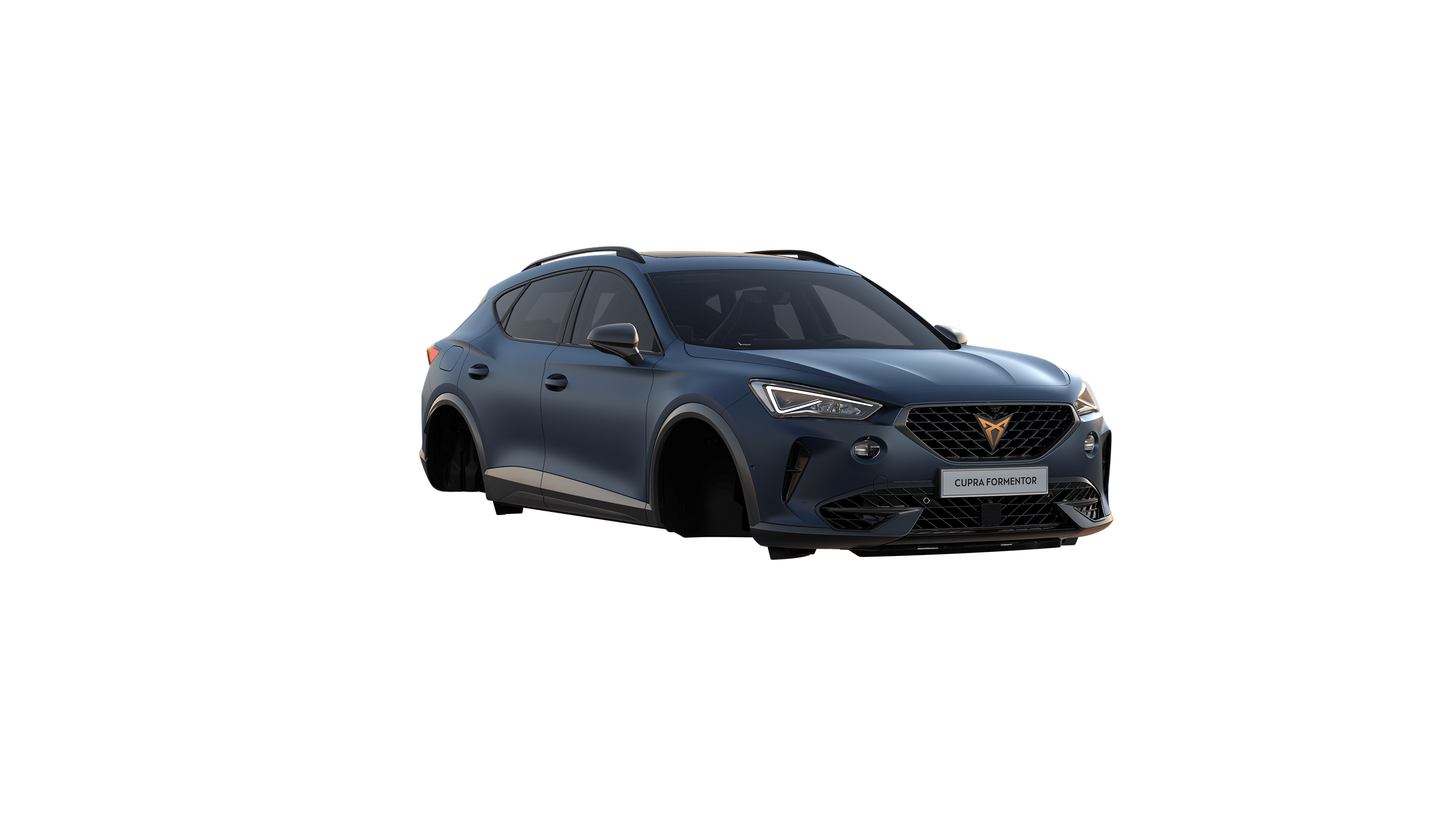 CUPRA Formentor 2020 in color blu petrolio opaco