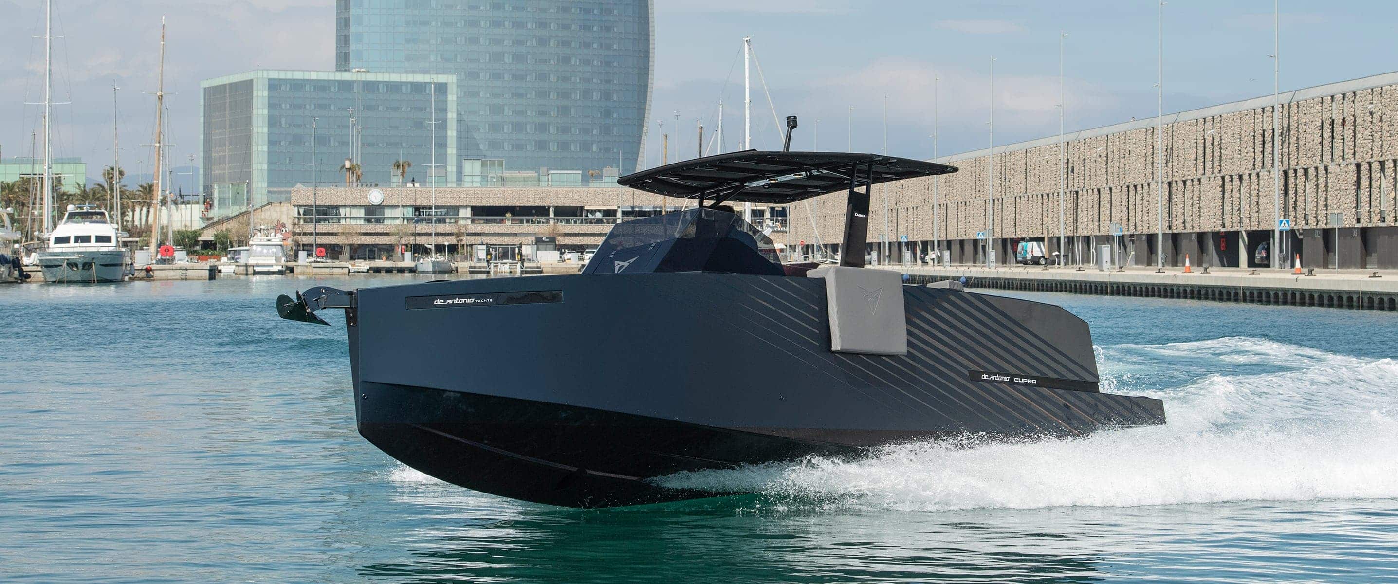 Il De Antonio Yachts Formentor D28 durante la navigazione